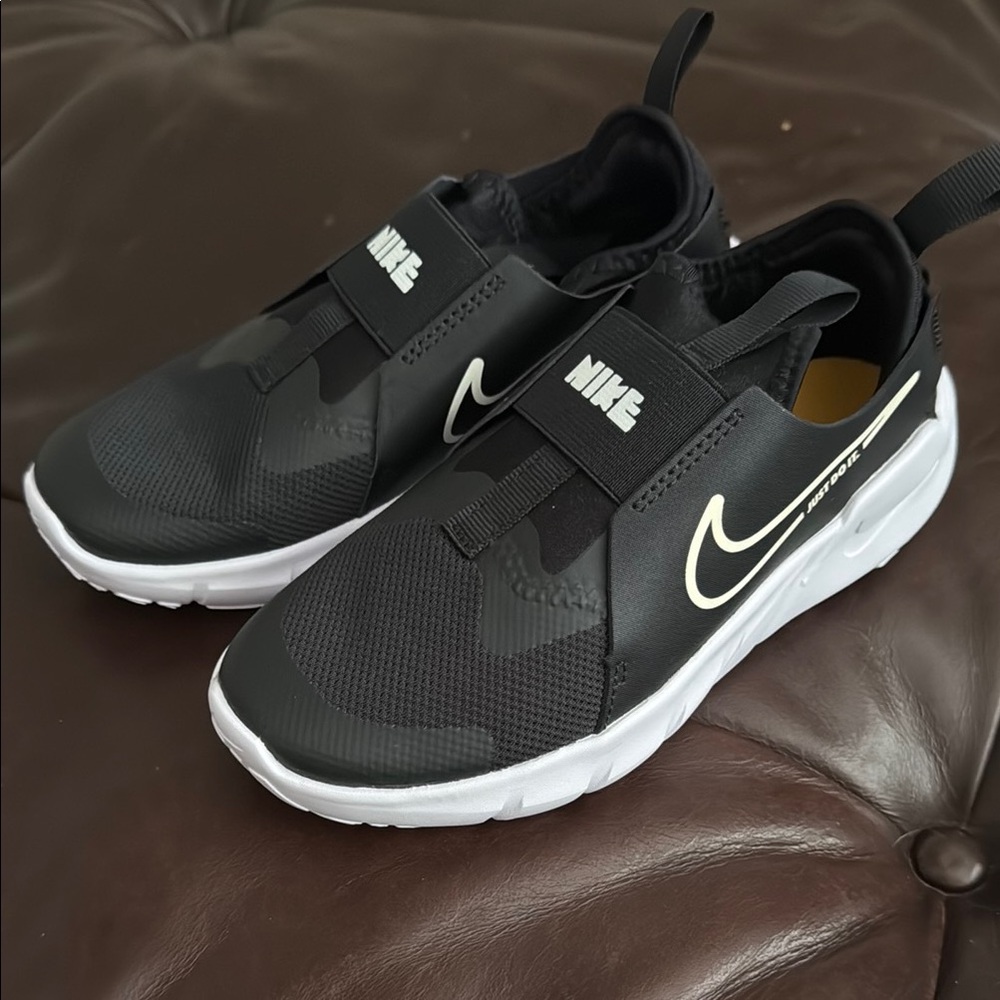 Nike Black and White Slip-On Sneakers Brand New